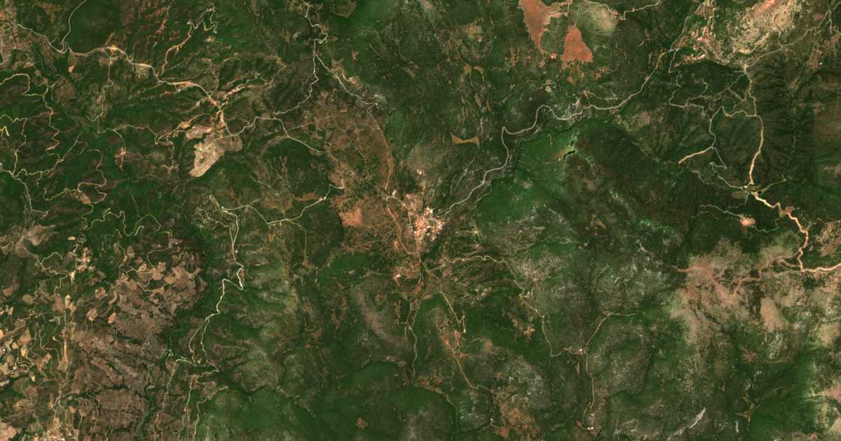 Mapa por satélite de Vasarás