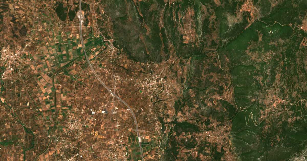 Mapa por satélite de Arfará