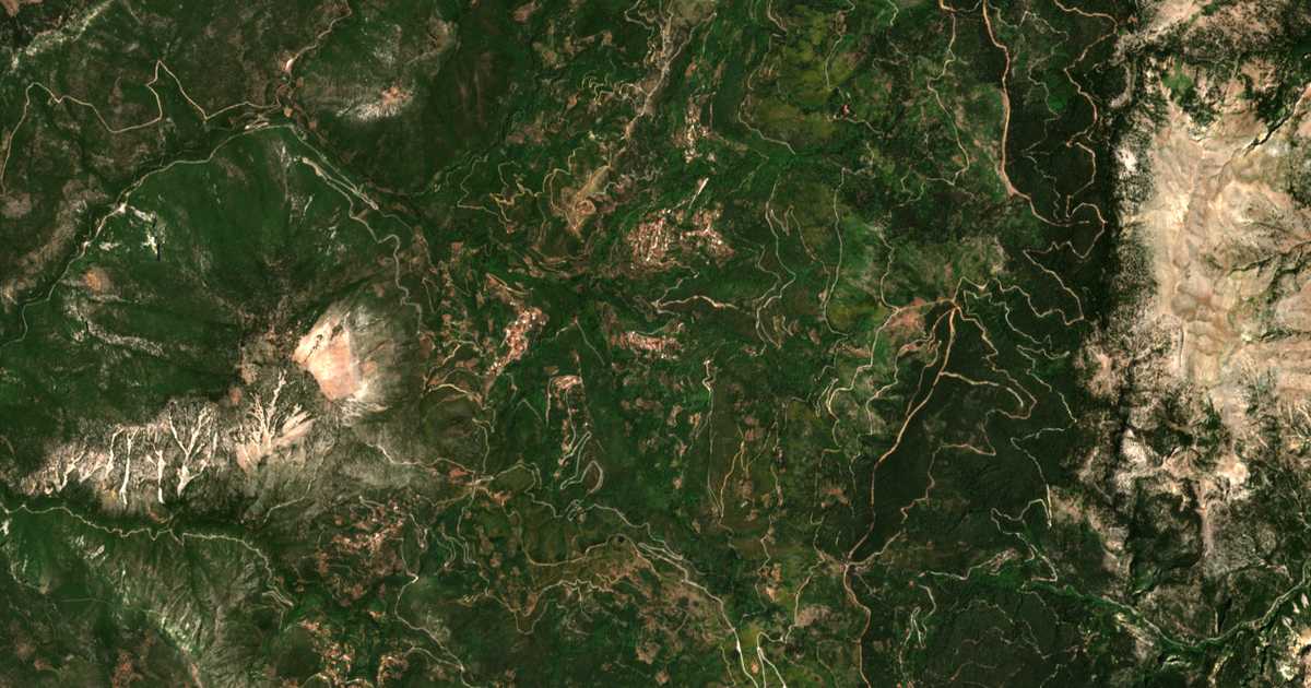 Mapa por satélite de Pigaí