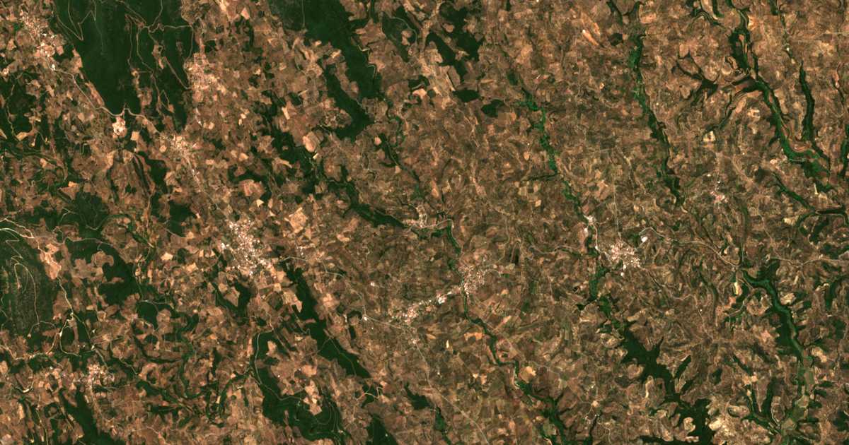 Mapa por satélite de Aetofoliá