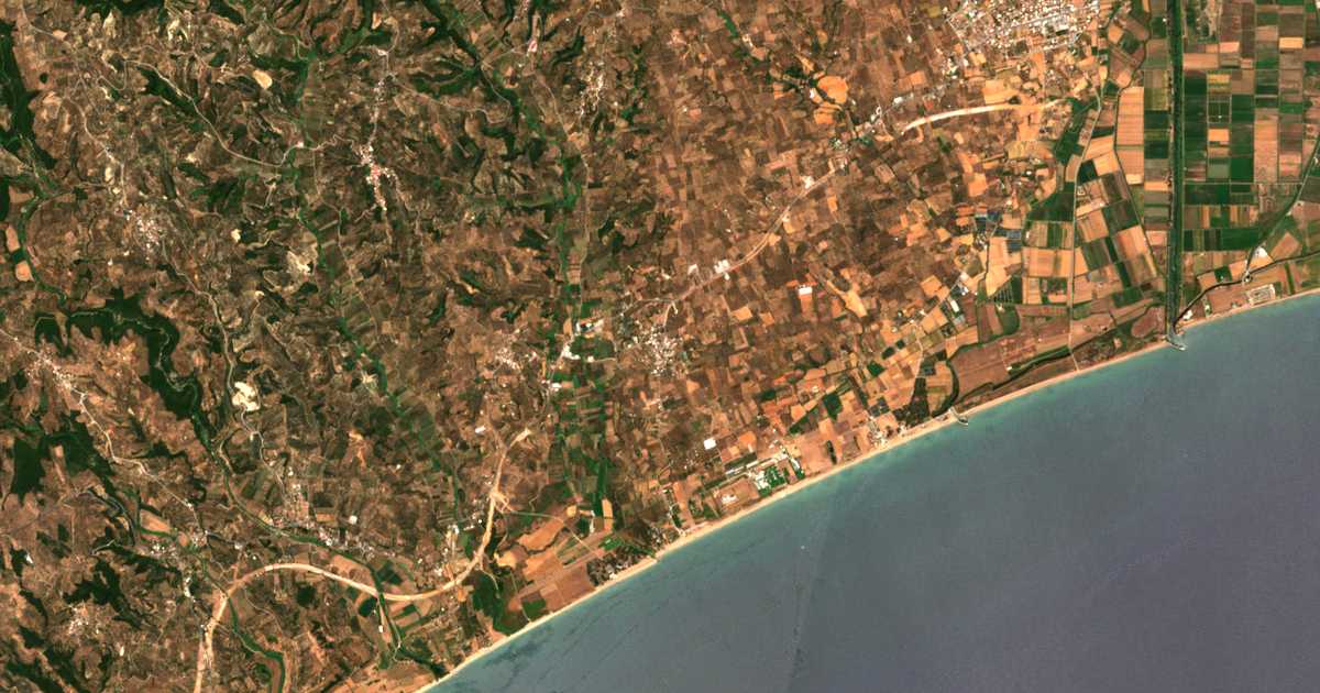 Mapa por satélite de Análipsis