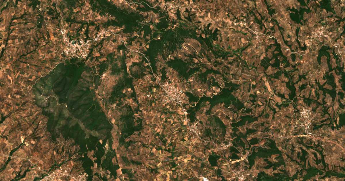 Mapa por satélite de Chatzís