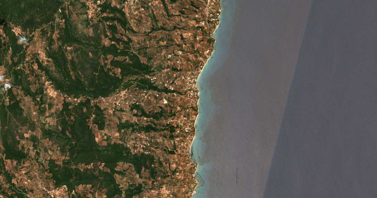 Mapa por satélite de Chránoi