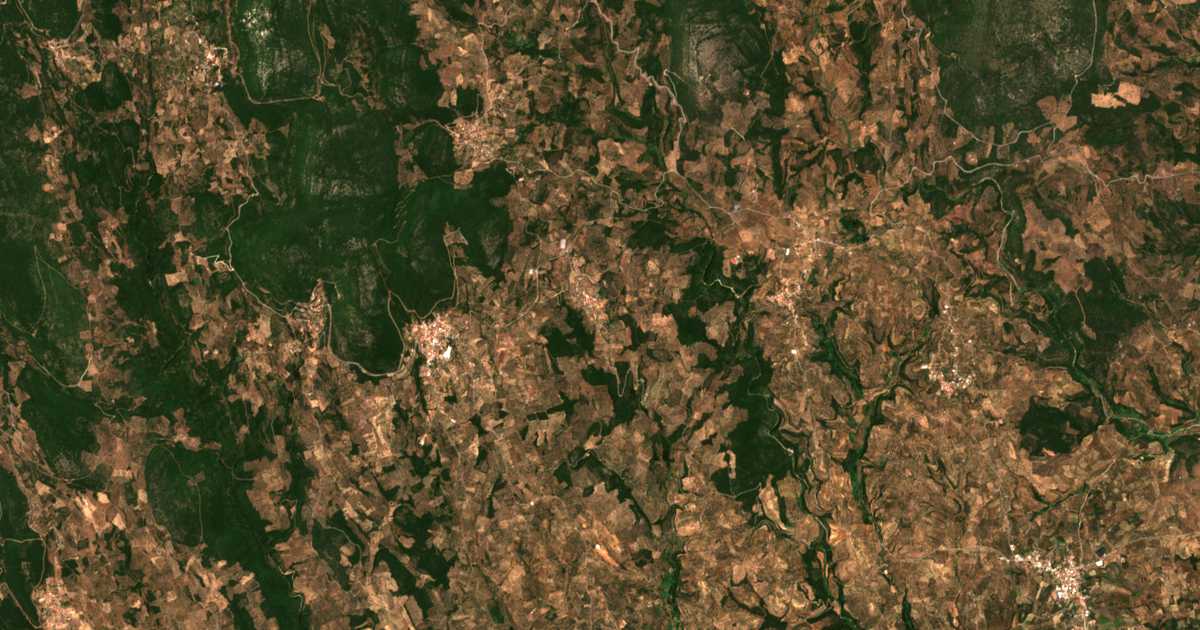 Mapa por satélite de Klíma
