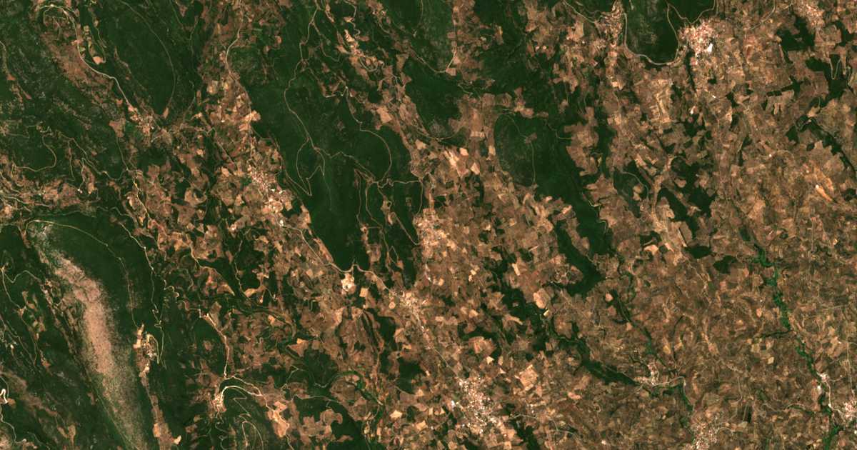 Mapa por satélite de Koutífaris
