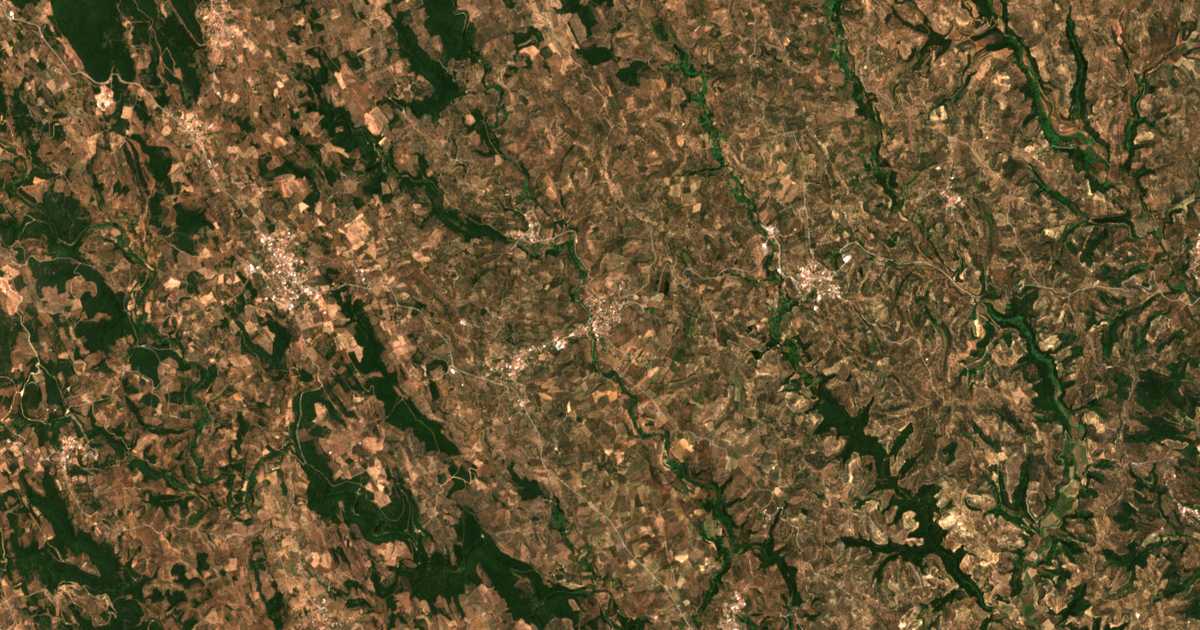 Mapa por satélite de Stérna