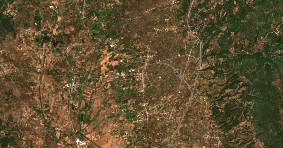 Mapa por satélite de Oichalía