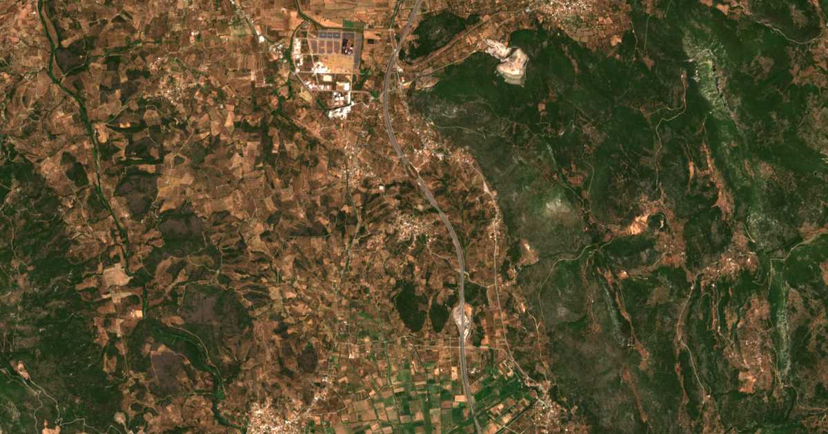 Mapa por satélite de Skala Messinias