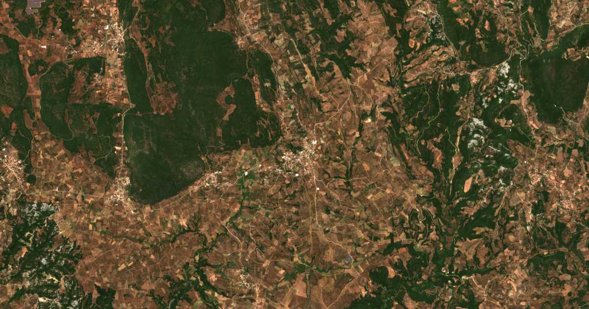 Mapa por satélite de Kallithéa