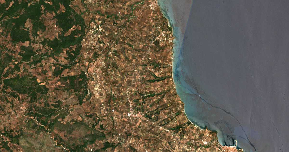 Mapa por satélite de Kómpoi
