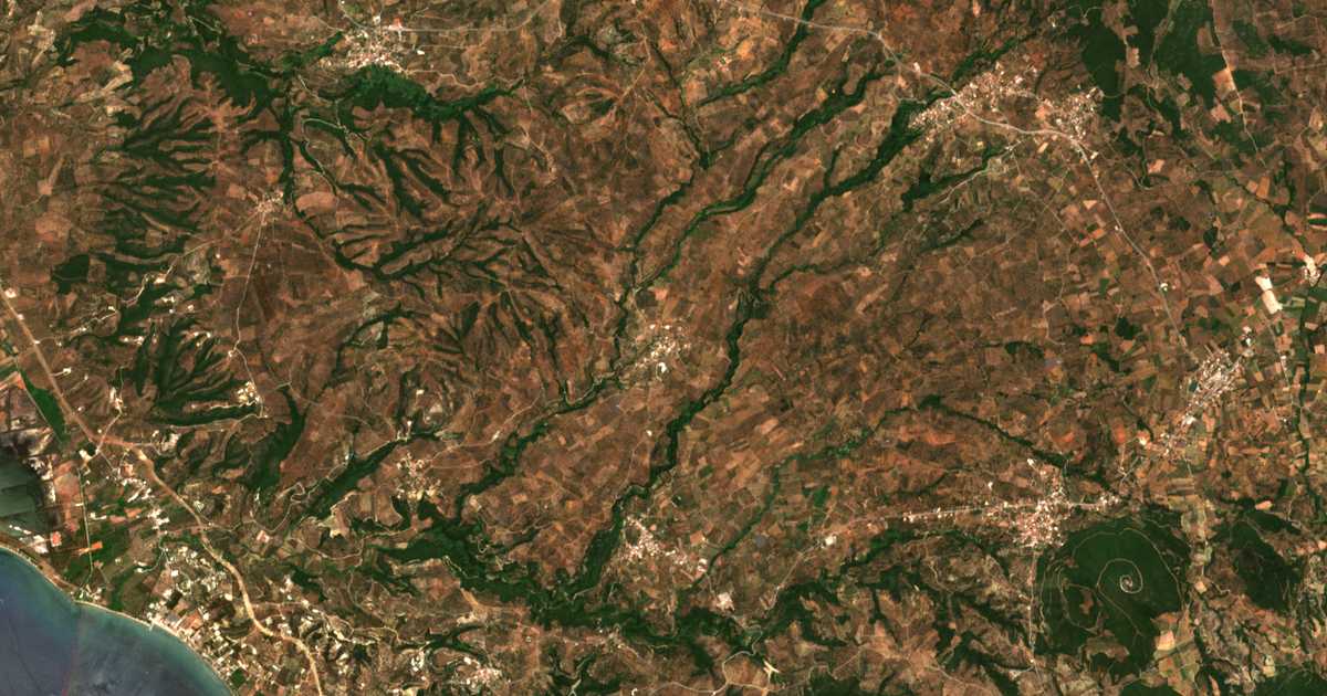 Mapa por satélite de Kukunara