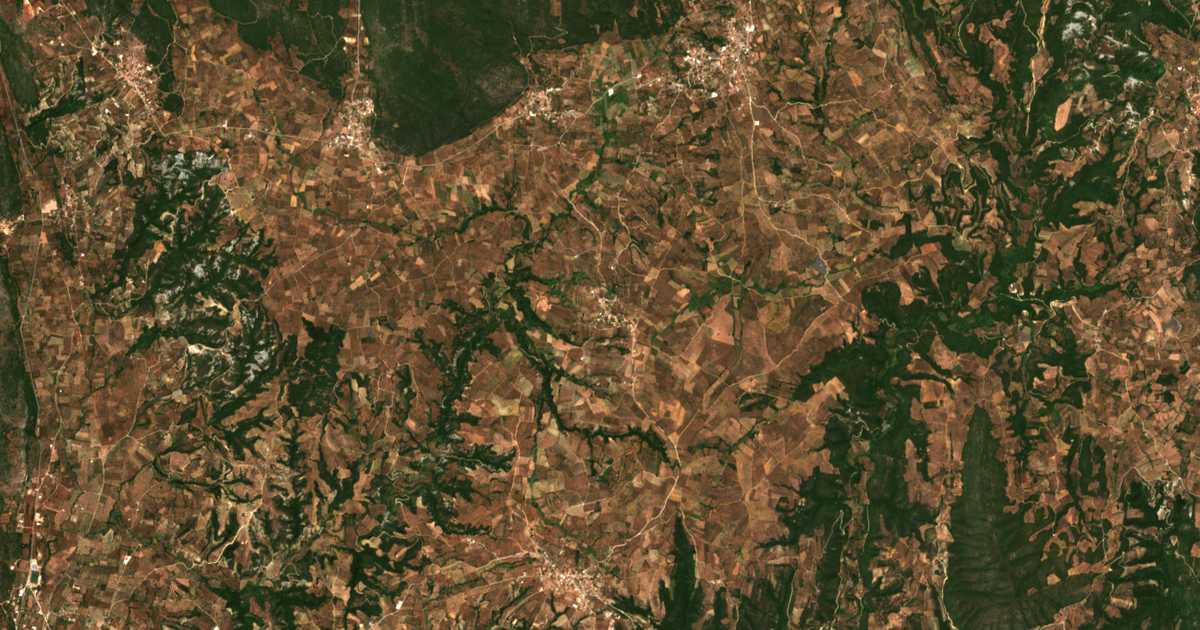 Mapa por satélite de Perivolákia