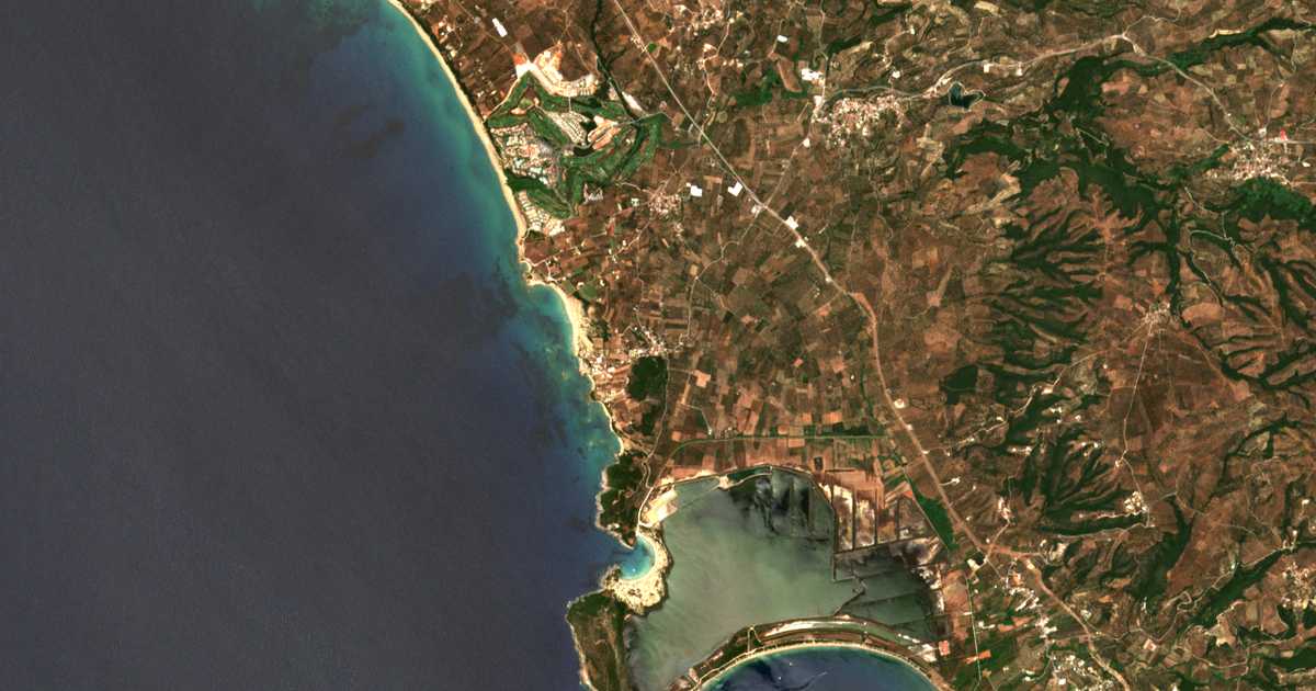 Mapa por satélite de Petrochórion