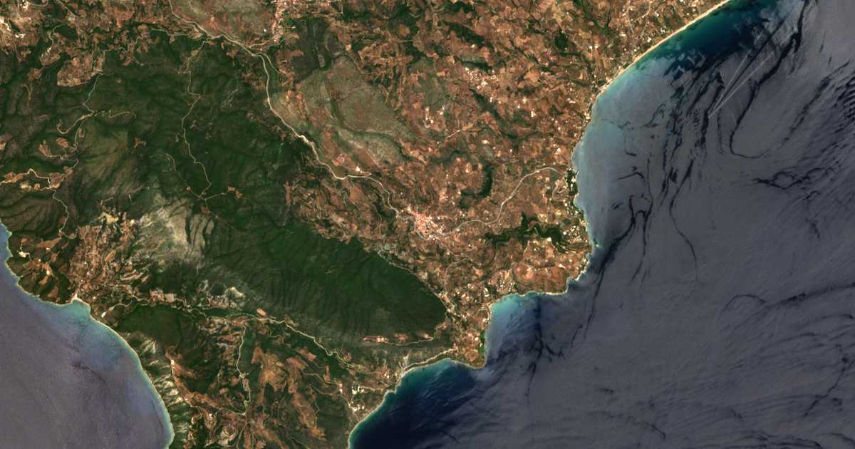 Mapa por satélite de Vasilítsion