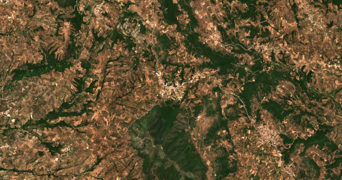 Mapa por satélite de Vlachópoulon