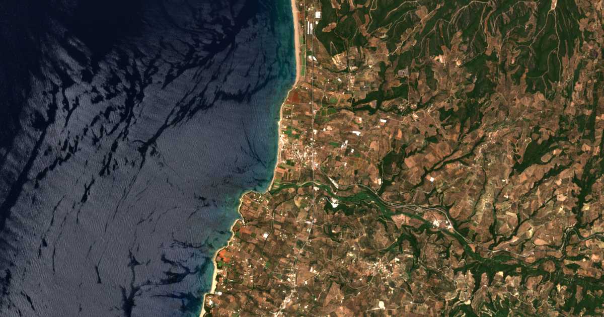 Mapa por satélite de Kalón Nerón