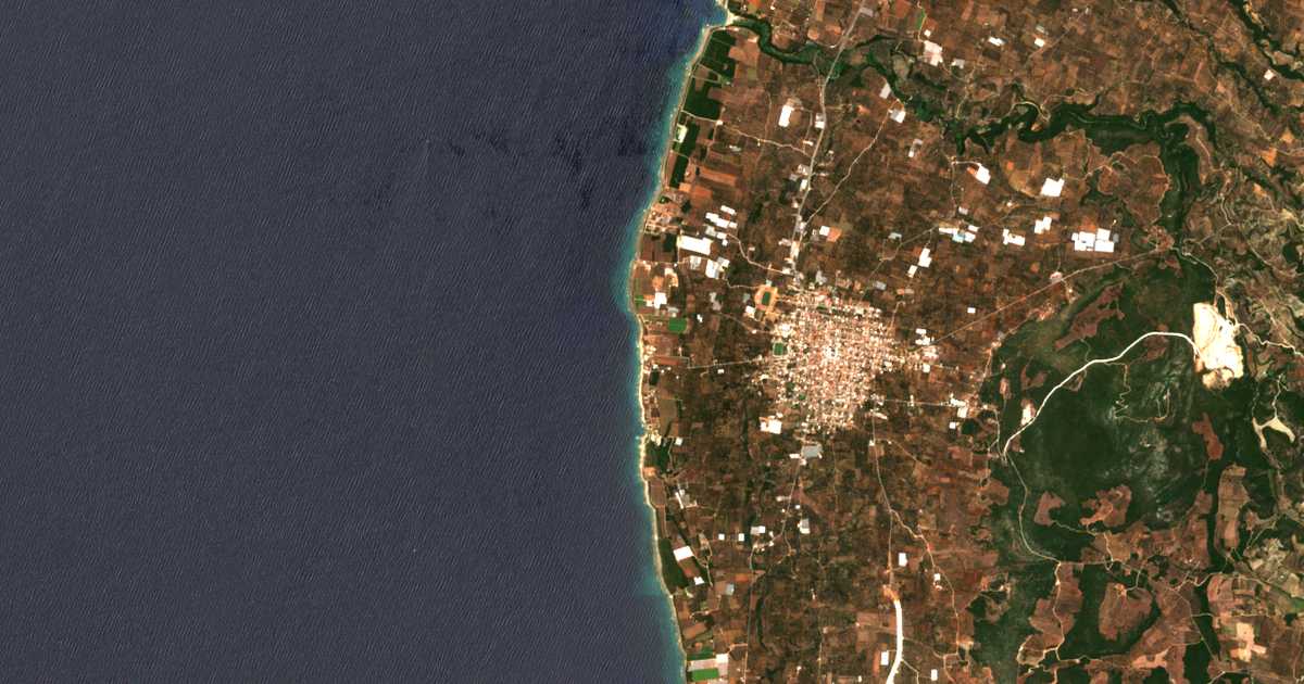 Mapa por satélite de Limenárion