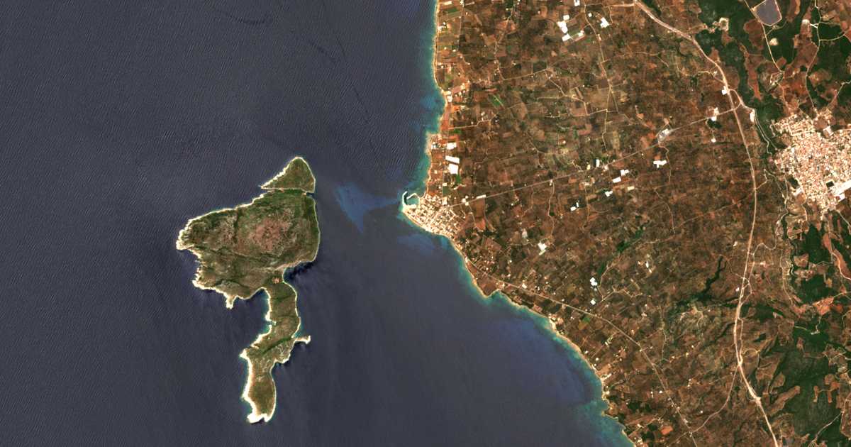 Mapa por satélite de Marathópolis