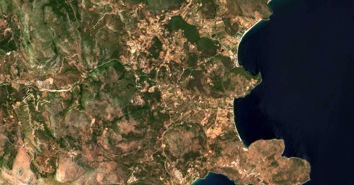 Mapa por satélite de Ágios Vasíleios