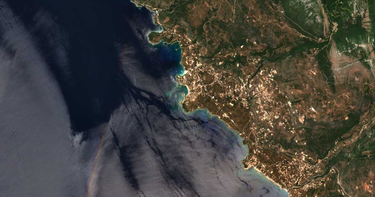 Mapa por satélite de Stoúpa