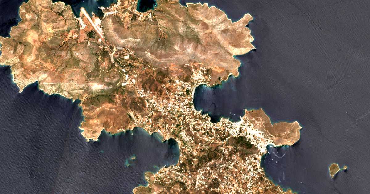 Mapa por satélite de Álinda