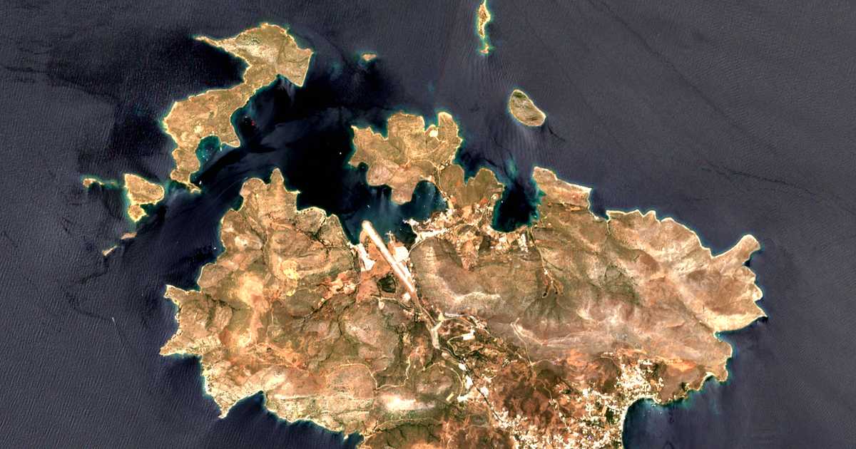 Mapa por satélite de Parthénion
