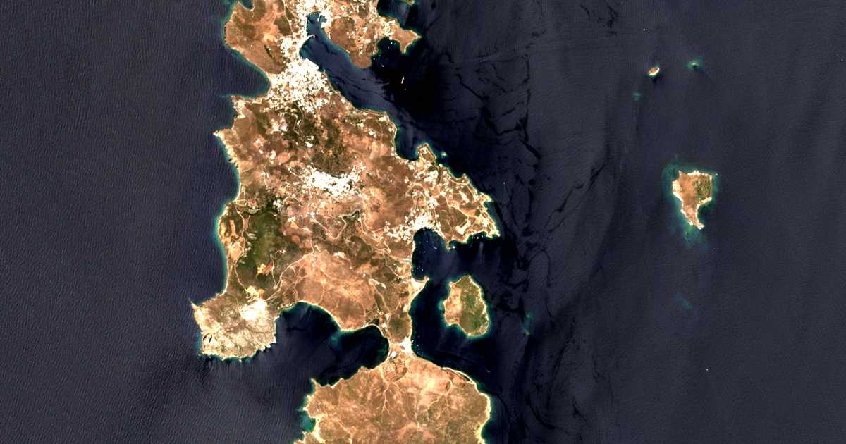 Mapa por satélite de Grígos