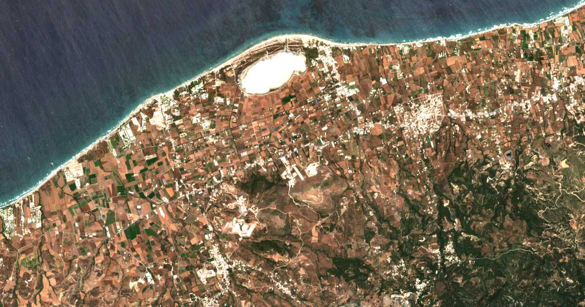 Mapa por satélite de Linopotis