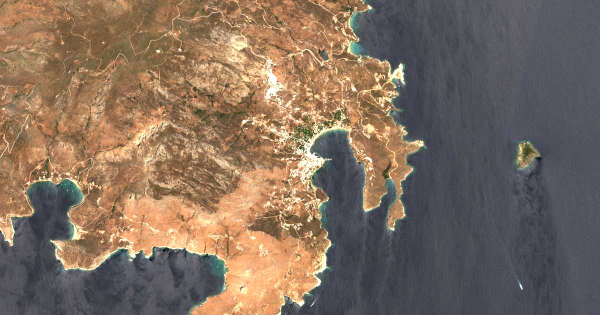 Mapa por satélite de Livádion