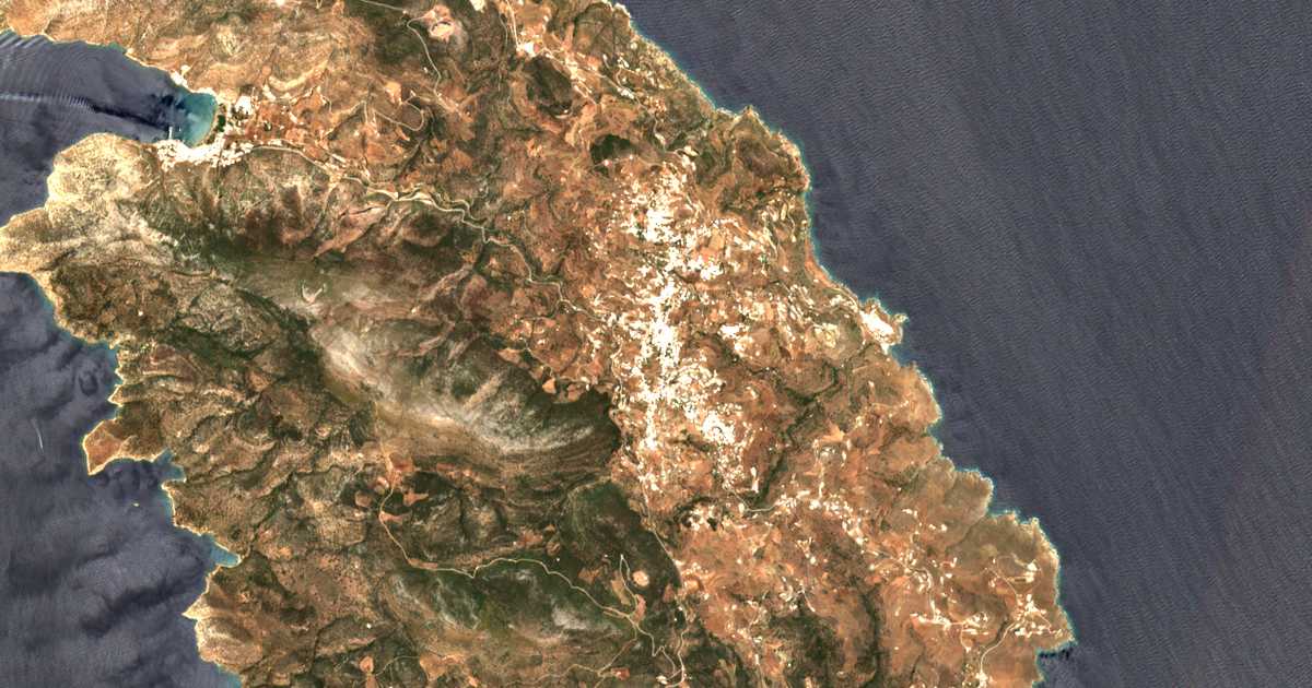 Mapa por satélite de Apolonia