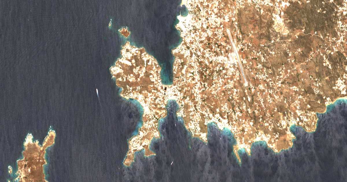Mapa por satélite de Ornós