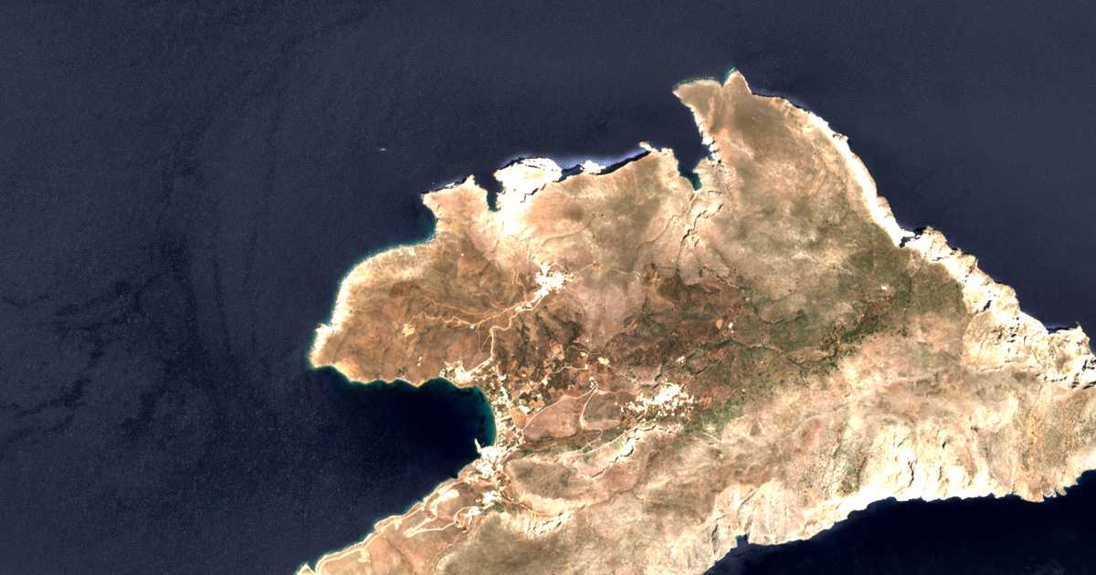 Mapa por satélite de Tholária