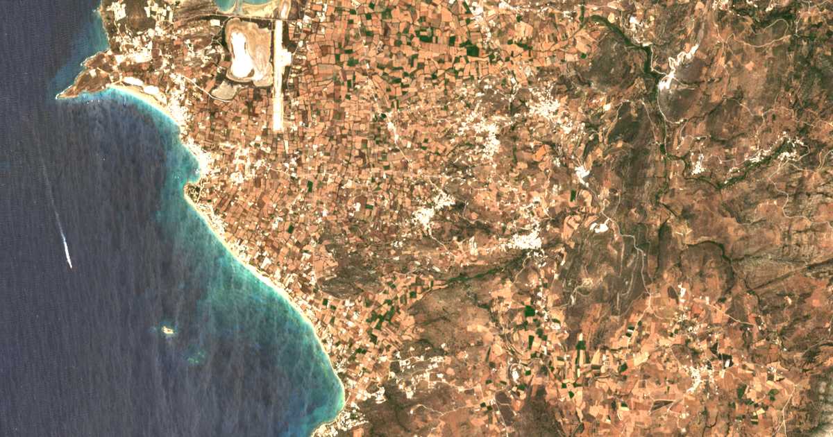 Mapa por satélite de Ágios Arsénios