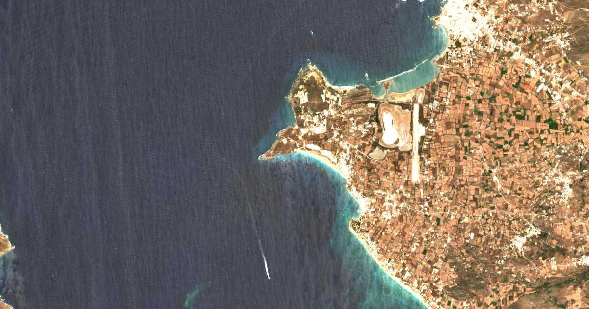 Mapa por satélite de Ágios Prokópios