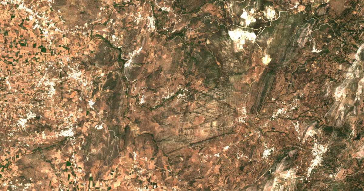 Mapa por satélite de Áno Potamiá