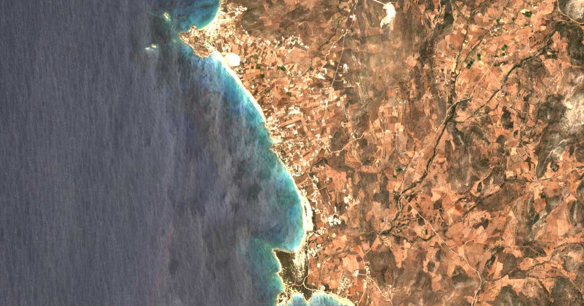 Mapa por satélite de Kastráki