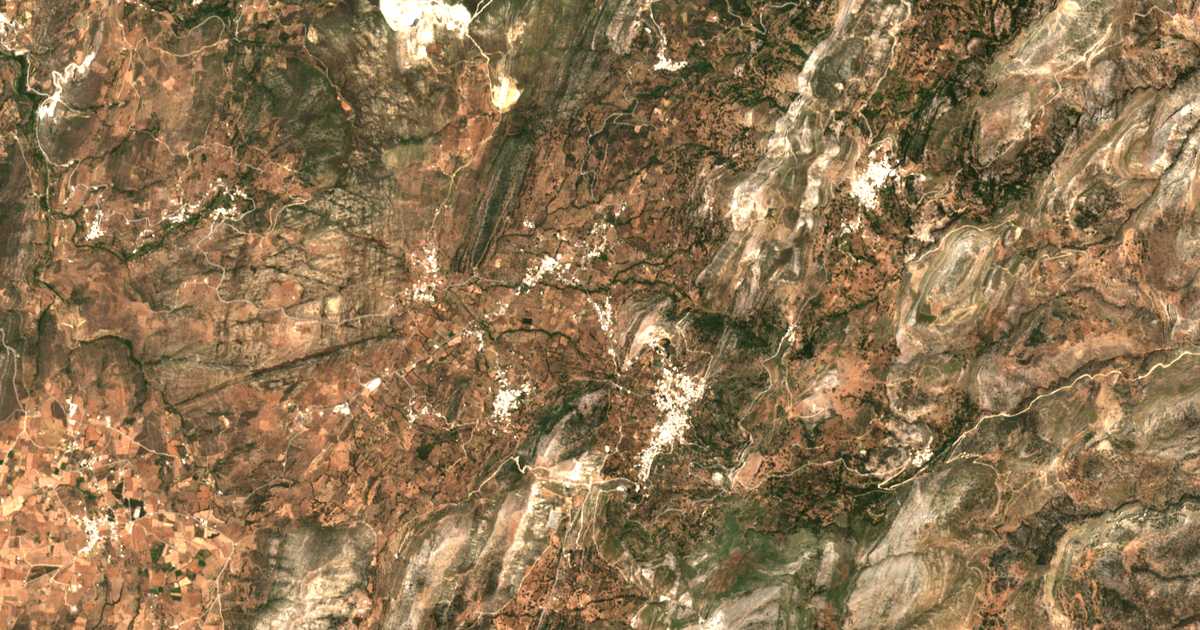 Mapa por satélite de Keramí