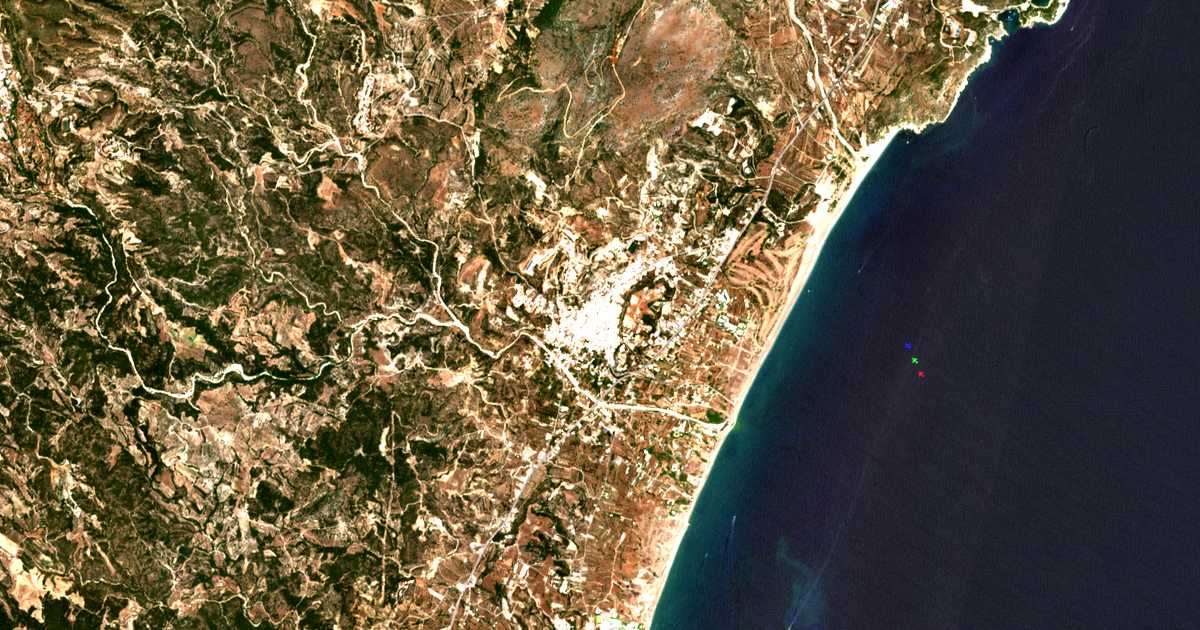 Mapa por satélite de Afántou