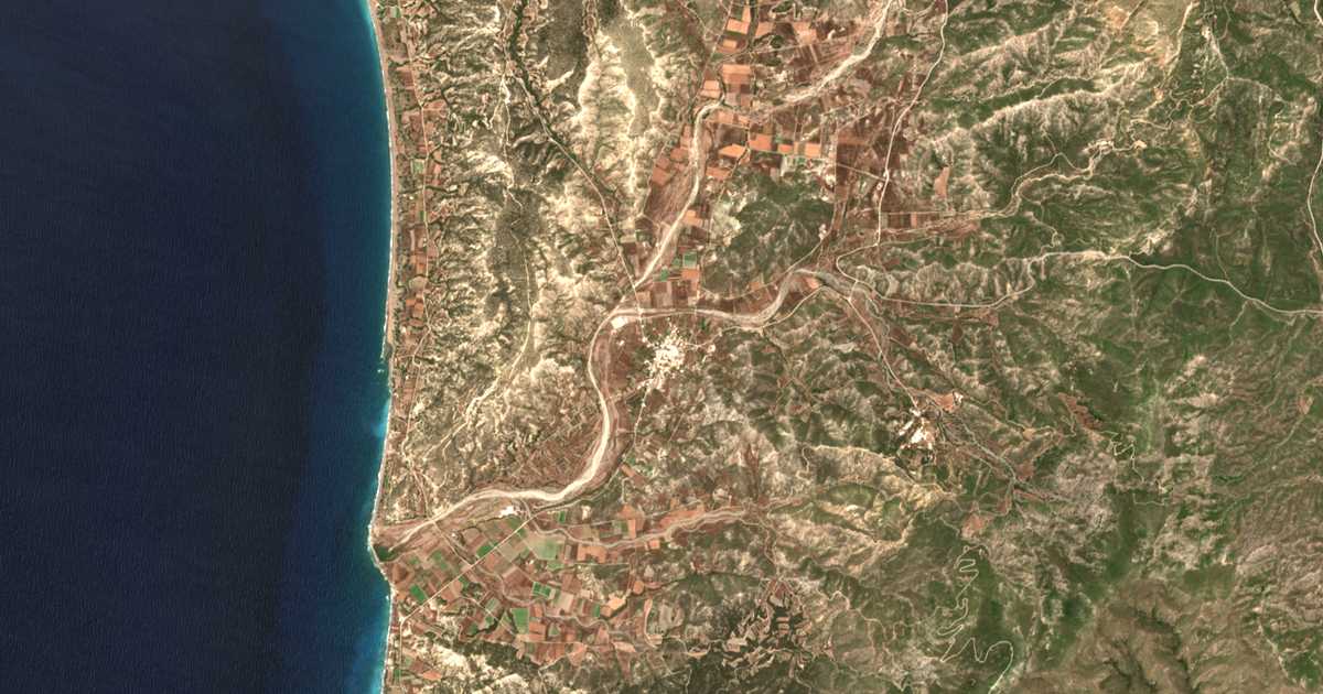 Mapa por satélite de Apolakkiá