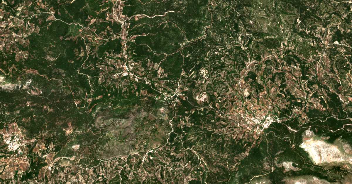Mapa por satélite de Eleoúsa