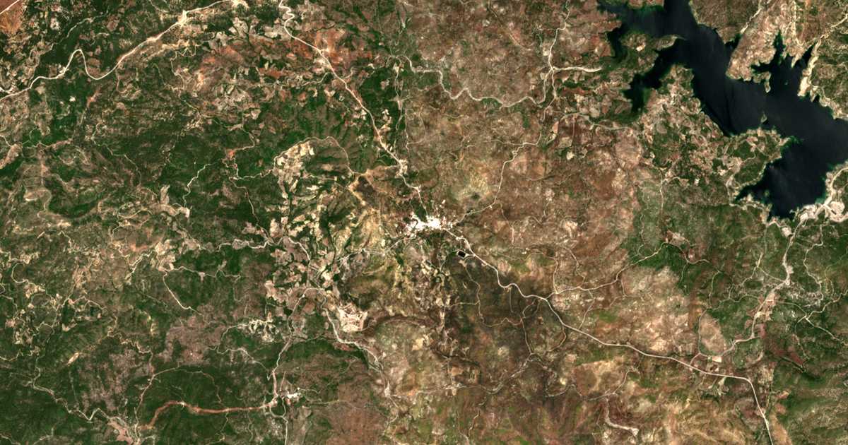 Mapa por satélite de Láerma