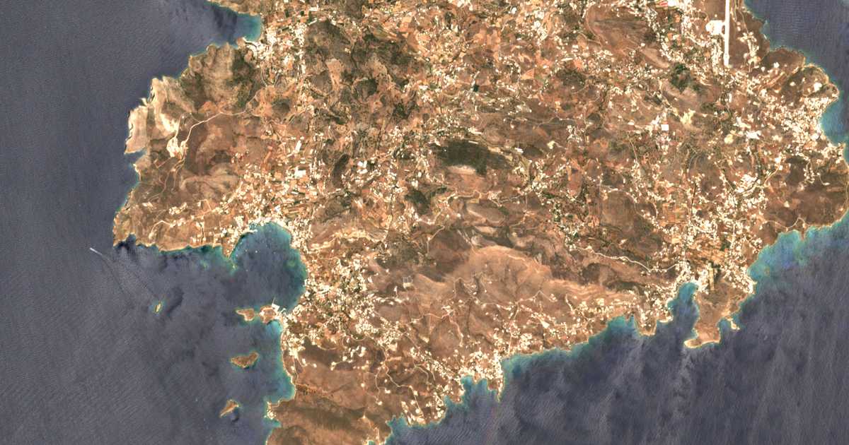 Mapa por satélite de Ádeiata