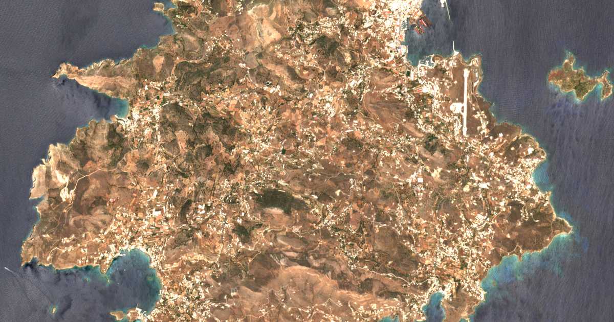 Mapa por satélite de Agrós