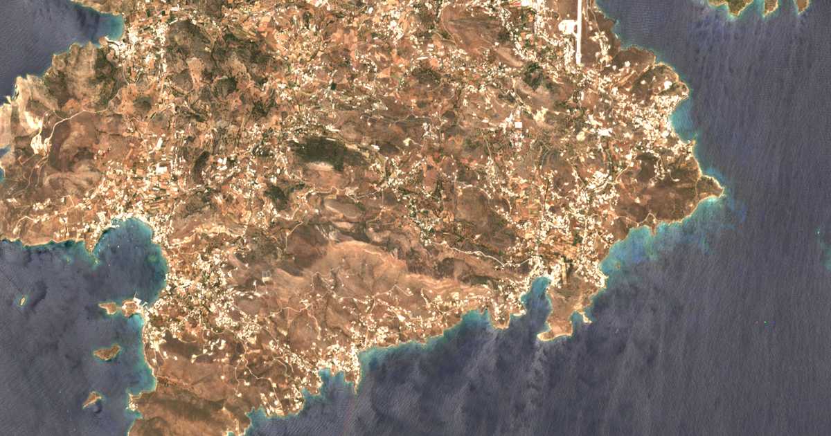 Mapa por satélite de Chroúsa