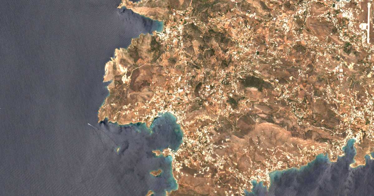 Mapa por satélite de Foínix