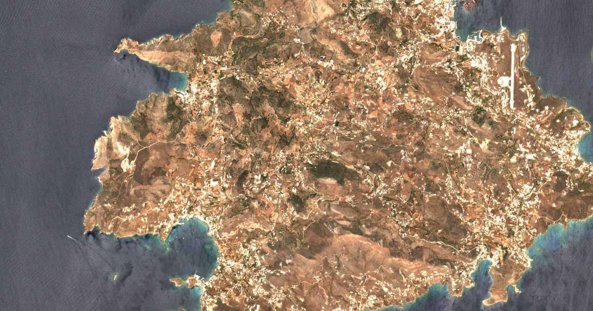 Mapa por satélite de Parakopí