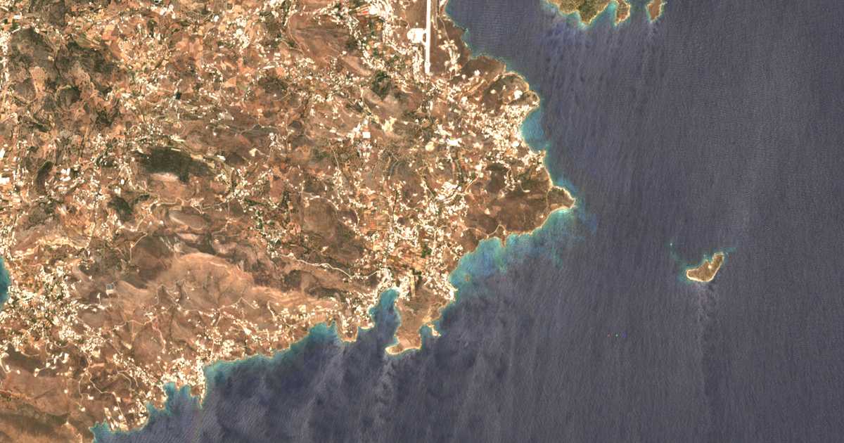 Mapa por satélite de Vári