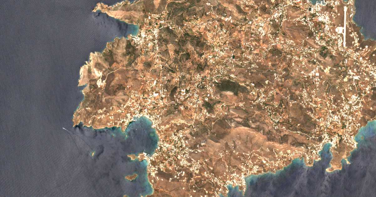 Mapa por satélite de Víssa
