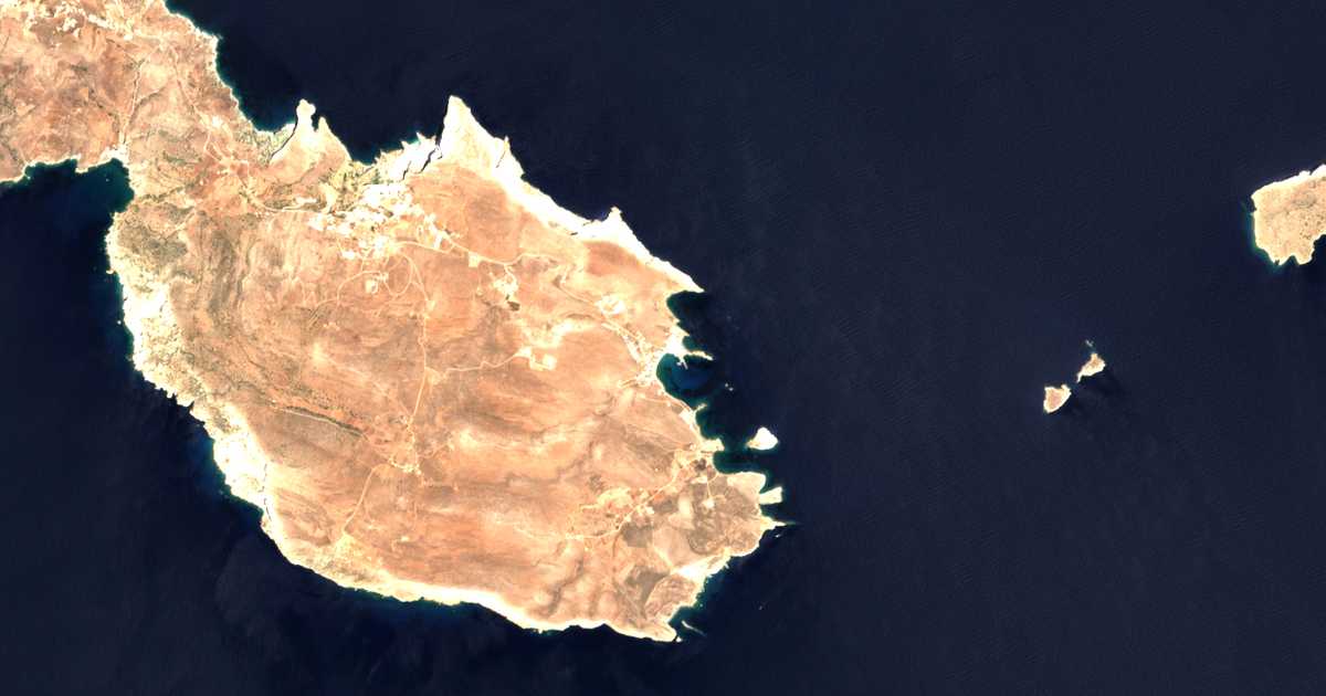 Mapa por satélite de Karavostásis