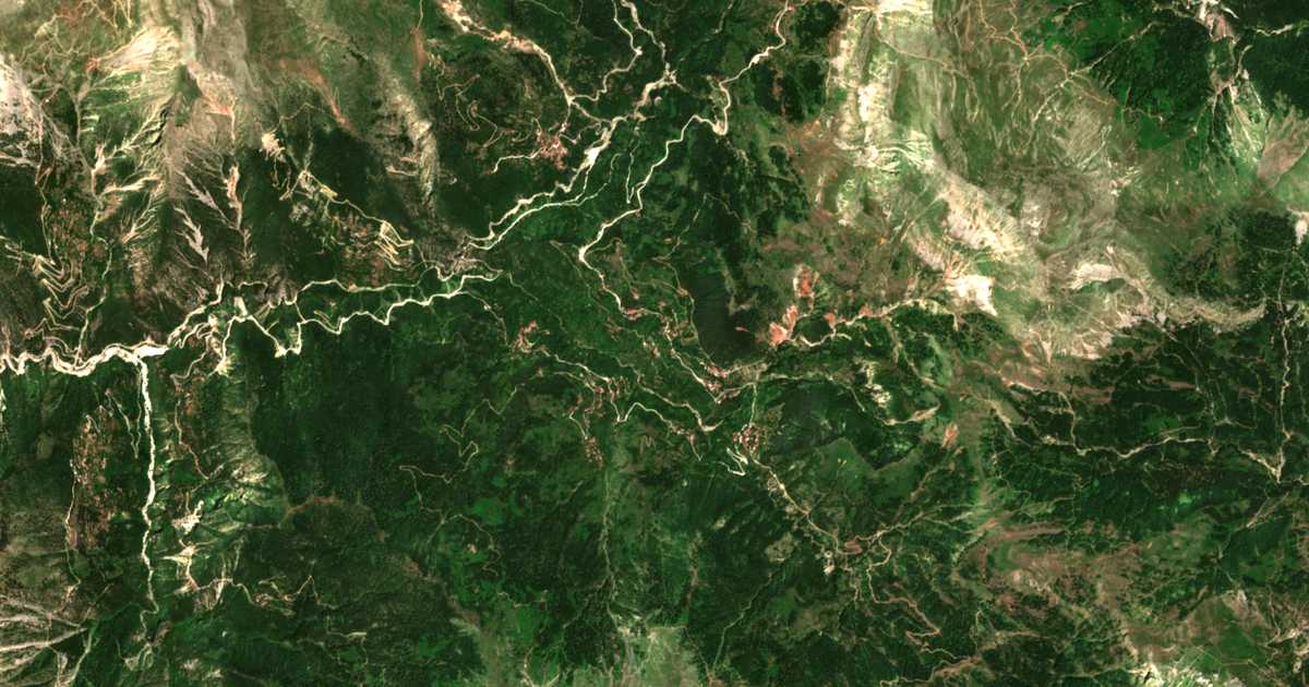 Mapa por satélite de Argyraíika